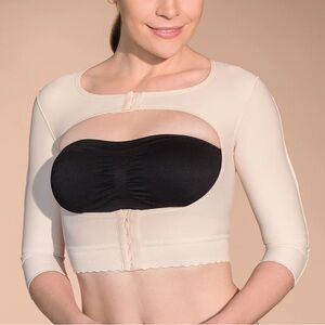 Marena Recovery OPEN BUST VEST- 3/4 LENGTH SLEEVES - STYLE NO. FVO Size L